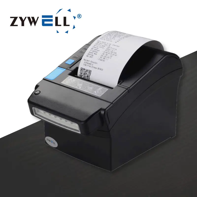 Nieuwe 80Mm Thermische Printer Met Uv Geld Detector Geld Detector Bill Ticket Printer