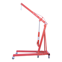 Mini-grue de levage de moteur de voiture de 500 kg, grue pliante portable pour petit camion, grue de levage à flèche pliante pour camionnette