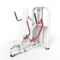 Équipement de musculation durable : Machine de presse pectorale à charges guidées, inclinée, pour exercices Pec Dec Fly, pour salle de sport commerciale