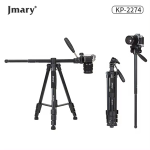 Bán Hot jmary ngang Trọng lượng nhẹ máy ảnh trung tâm Cột đứng nhôm <span class=keywords><strong>tripod</strong></span> cho video kỹ thuật số DSLR máy ảnh giá ba chân kp2274 - Product Image 6