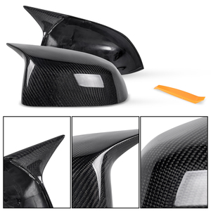 Calotta Specchietto Retrovisore Sportiva in Fibra di Carbonio con Clip, Compatibile con BMW G01, Copertura Specchietto Racing, Parte di Aggiornamento Esterno - Product Image 6