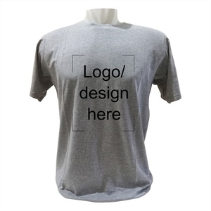 Özel tasarım ile pamuk penye kumaş O boyun Tee yapılmış özel baskı logosu ile erkekler ve kadınlar T Shirt - Product Image 1