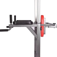 Barre de traction en acier SP Factory Power Tower - Équipement de musculation multifonctionnel pour la maison avec une capacité de 200 kg (150-225 cm)