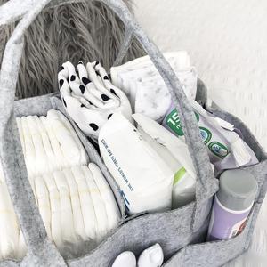 Haute qualité bébé pépinière Nappy Caddie bébé couche Caddy Portable organisateur maman Nappy <span class=keywords><strong>sac</strong></span> pour les soins de bébé - Product Image 6