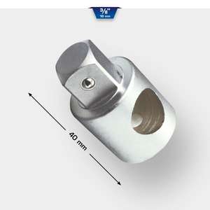 BRILLIANT TOOLS - BT021901 Cabezal deslizante/Adaptador de 3/8 ''-EAN 4042146775776 ACCESORIOS DE LLAVE DE VASO 3/8" - Product Image 2