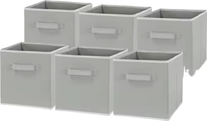 Boîtes de rangement en tissu personnalisées, tiroirs, cubes, conteneurs, grands bacs à vêtements, paniers de rangement pour la maison, boîte de rangement non tissée - Product Image 2