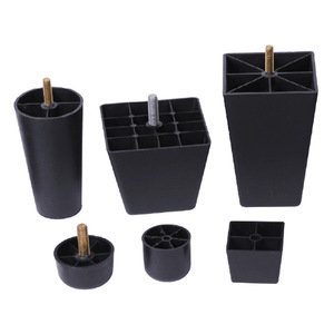 M8 Cylindrical <b>Sofa</b> <b>Legs</b> Furniture Foot Pads Modern Simple Design Easy Installation PP Material <b>Sofa</b> Accessories - Product Image 2