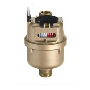 1/2 Inch Thuis <span class=keywords><strong>Type</strong></span> Afgelegen Koude Messing Zuiger Volumetrische Draaibare Schoep Kent Waterstroom <span class=keywords><strong>Meter</strong></span> - Product Image 4