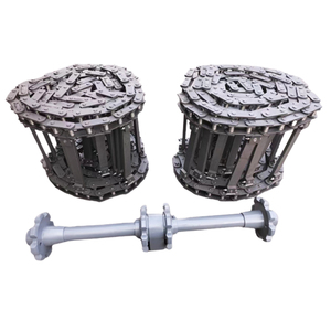 החלפת שרשרת ריצוף אספלט מסוע החלפת שרשרת של חלקי מכונות כביש - Product Image 1