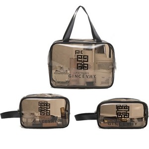 กระเป๋าเครื่องสำอางใสแบบพกพา กันน้ำ สำหรับเดินทาง ลดราคาพิเศษ - Product Image 2