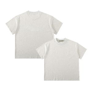 T-shirt de sport pour homme à col rond en tissu 95% coton 5% élasthanne, t-shirt de compression en polyester pour entraînement et fitness - Product Image 6