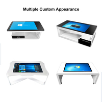 Table à écran Lcd 40 pouces personnalisée, lecteur publicitaire multi-interactif, étanche 4k, table basse intelligente à écran tactile Android