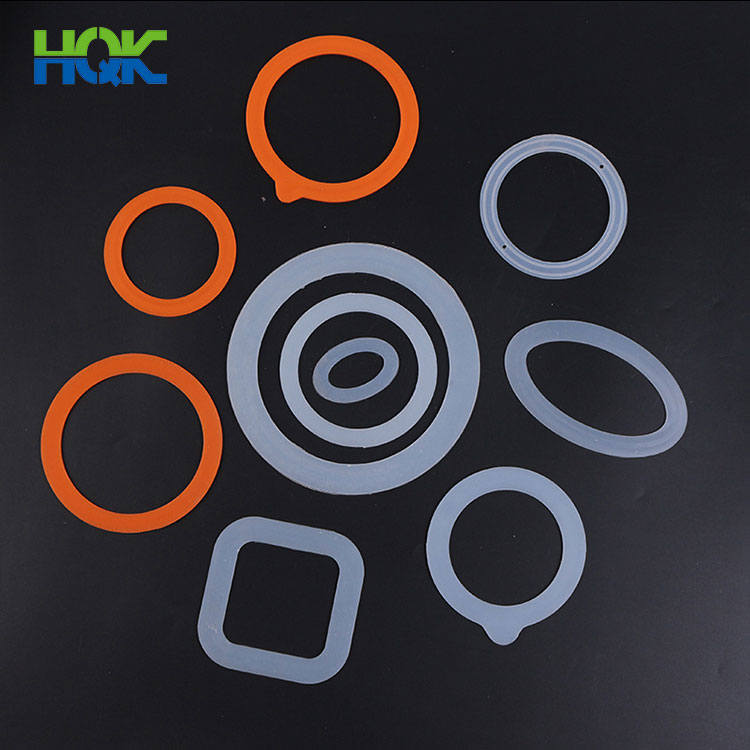 High Quality Factory Molded Cutting Moulding Washer Silicone Rubber Gasket Seals