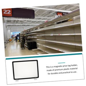 Soporte Magnético para Letreros, Marco de Aluminio para Exhibición en Estantes de Tiendas Minoristas - Product Image 4
