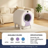 Litière Intelligente Électrique pour Chats avec Fonction Désodorisante et Élimination des Odeurs, Idéale pour Plusieurs Chats - Vente en Gros Usine