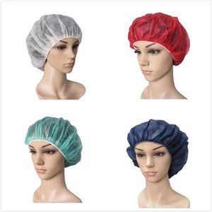 Latex-miễn phí thoáng khí dùng một lần tóc <span class=keywords><strong>Net</strong></span> Hat chống bụi bảo vệ không dệt microporous SMS PP Vòng bouffant cap - Product Image 2