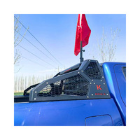 Chevrolet S10 para Hilux F150 Dodge Ram GMC Power Pickup Truck Ute aluminio duro tri-fold Tonneau cubierta impermeable Ranger