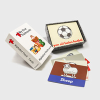 Cartes de jeu Flash personnalisées avec design sur mesure, papier couché, écologiques, recyclables, boîte rigide durable, utilisation familiale, échantillon gratuit