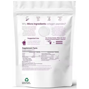 Poudre de peptides multiples biologiques sans OGM Micro Ingredients avec biotine, vitamine C, acide hyaluronique pour éclaircir la peau et le collagène - Product Image 2