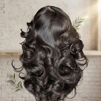 Peluca de Cabello Humano Vietnamita Virgen SDD, Rizos Voluminosos, Densidad 250%, Sin Pegamento, Lista para Usar, Encaje Frontal HD 13x6, Precortada y Predecolorida
