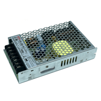 Convertisseur AC/DC mince LRS-150-24 150W, entrée 110V à 240V, sortie DC 24V pour dispositifs d'automatisation et de sécurité montés en armoire