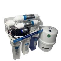 Système de filtration d'eau par osmose inverse domestique à 5 étapes, purificateur d'eau RO sous l'évier avec réservoir de stockage sous pression