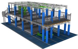 Balançoire d'ariel <span class=keywords><strong>yoga</strong></span>, équipement d'intérieur, polyvalent, commercial, de haute qualité, pour intérieur, guerrier ninja - Product Image 3