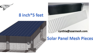 Malla para Paneles Solares, Protección Contra Aves, Bloqueador de Aves de 5 Pies x 8 Pulgadas, 1.5 mm - Product Image 5