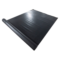 Rouleau de tapis de sol en PVC pour atelier de soudage, zone de fabrication métallique anti-résistante