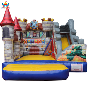 Château gonflable WINWAYTOYS pour enfants, maison de jeu, location de jeux de saut, 4,2x6,5x3,8m, 5-10 ans - Product Image 3
