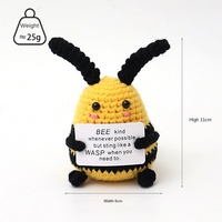 Mini jouets en peluche Super Impulse: Gampy, Love Bear et autres mini versions de jouets en peluche, jouets en peluche au crochet pour poubelle