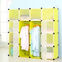 Modern Plastic Wardrobe for Baby and Kids, Clothes Locker