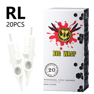 Agujas <span class=keywords><strong>de</strong></span> Cartucho Desechables Blancas BIGWASP, Agujas <span class=keywords><strong>de</strong></span> <span class=keywords><strong>Tatuaje</strong></span> Profesionales Esterilizadas - Product Image 4