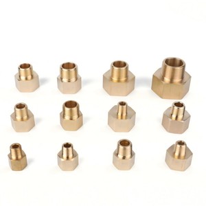 Nissin Brass Npt Threaded Adapter Connector For Water And Air Pipe Male Female Fitting - Product Image 5