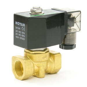 PG-10 100巴或10毫米<span class=keywords><strong>3</strong></span>/8英寸空气水瓦斯油黄铜高压电磁阀 - Product Image 1