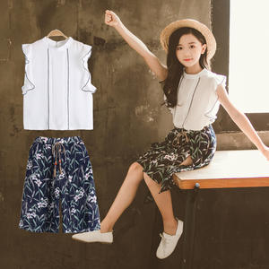 Conjuntos de Ropa Infantil, Trajes de Pantalón Estilo Chino para Niña, Venta al Por Mayor - Product Image 2