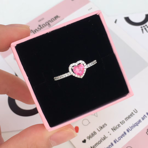 <span class=keywords><strong>Anillo</strong></span> de Plata de Ley para <span class=keywords><strong>Mujer</strong></span> con Circonita, Diseño Atemporal - Regalo para Mujeres y Niñas - Product Image 4
