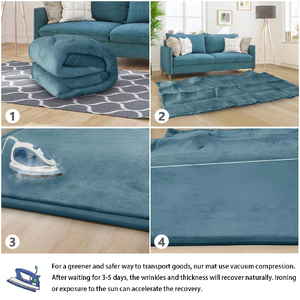 High Quality Wholesale Custom Living Room Thick <strong>Floor</strong> Carpet Non Slip Coral Velvet Kids Play Room <strong>Mat</strong> Thick Baby Foam Play <strong>Mat</strong> - Product Image 6