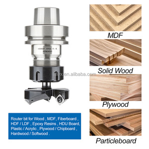 Fraise de surfaçage CNC pour bois, à plaques hélicoïdales en carbure, 1/2 <span class=keywords><strong>12mm</strong></span>, 15 hélices, ODM OEM 2 - Product Image 5