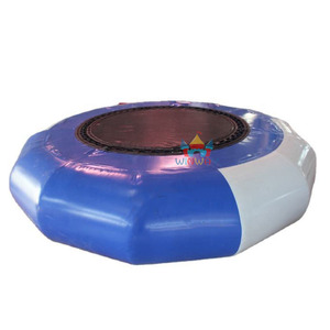 Công viên nước Trampoline blob thể thao dưới nước Bouncer nhảy Inflatable nổi Trampoline cho người lớn tùy chỉnh in kỹ thuật số 1 mảnh - Product Image 4