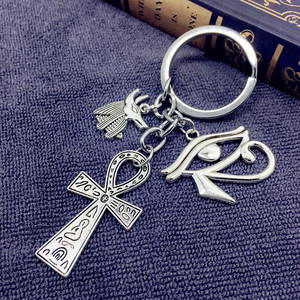 Porte-clés Amulette Égyptienne pour Femmes, Bijoux et Accessoires, Breloques Croix <span class=keywords><strong>Ankh</strong></span>, Cadeau Souvenir <span class=keywords><strong>de</strong></span> Mariage pour Invités, Enfants et Femmes - Product Image 2