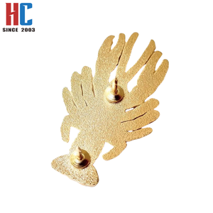 20 ans d'usine personnalisé métal rouge écrevisse homard émail broche vie marine océan et aquarium créatures artisanat cadeau - Product Image 3