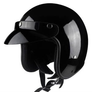 Casque rigide électrique pour Harley, casque ouvert au visage, moto, rétro, sécuritaire, tendance 2019 - Product Image 1
