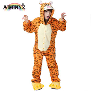 AIMINYZ Vente en gros <span class=keywords><strong>2023</strong></span> Offre Spéciale Flannei Chaud Populaire Onesie Pijamas Loose Oversize Femmes Vêtements de nuit Loisirs Cartoon Enfant Pyjamas - Product Image 2