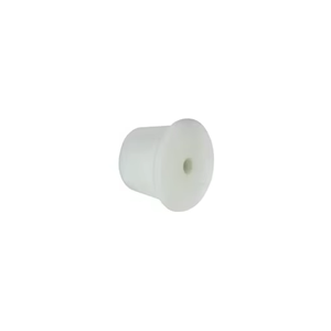 <b>Silicone</b> Rubber Stopper Laboratory Flask Vial Closure Plug with Center Hole for Glassware <b>Sealing</b> and Liquid Handling - Product Image 1