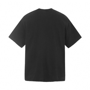 Camiseta de <span class=keywords><strong>hombre</strong></span> de manga corta 100% algodón transpirable con remaches de estrella y labios de diablo estilo americano - Product Image 4