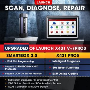 เครื่องวิเคราะห์และโปรแกรมเมอร์เครื่องยนต์ X431 PRO 5 ปี 2023 พร้อมอัปเดตฟรีสำหรับรถยนต์ - Product Image 2