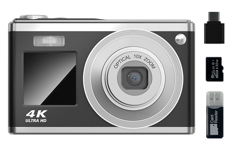 Noir + carte de 32GB TF