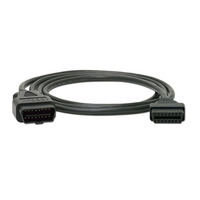 Cable de Extensión OBD II de 16 Pines, Macho a Hembra, 30 cm de Largo, Lector de Códigos con 1 Año de Garantía