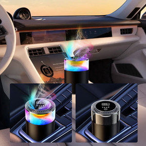 Diffuseur d'arômes pour voiture TK Blasting Cloud Mist de troisième génération, USB, 8 ml, en alliage d'aluminium, affichage numérique, vaporisation longue durée, <span class=keywords><strong>bombe</strong></span> parfumée - Product Image 2
